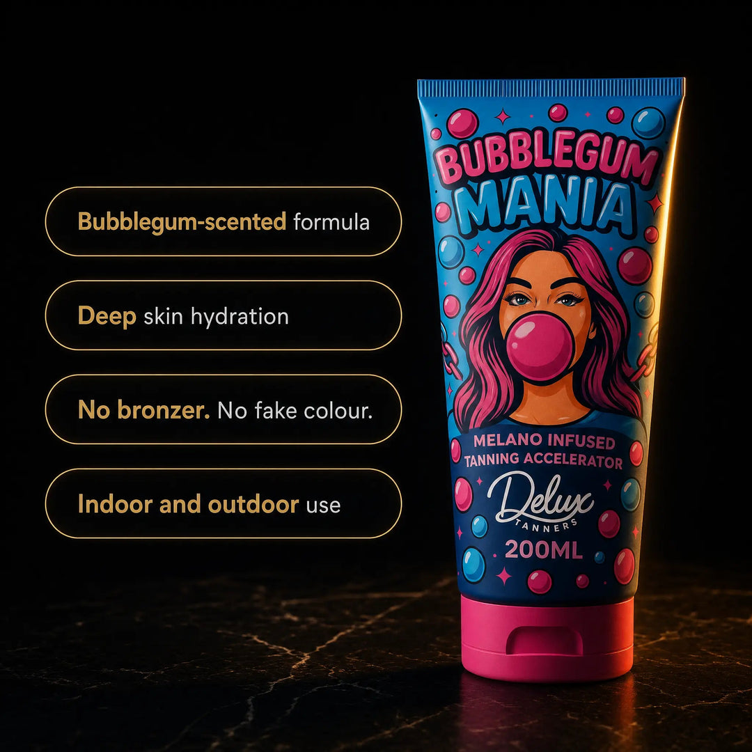 Bubblegum Mania Next-Gen cream by Delux Tanners