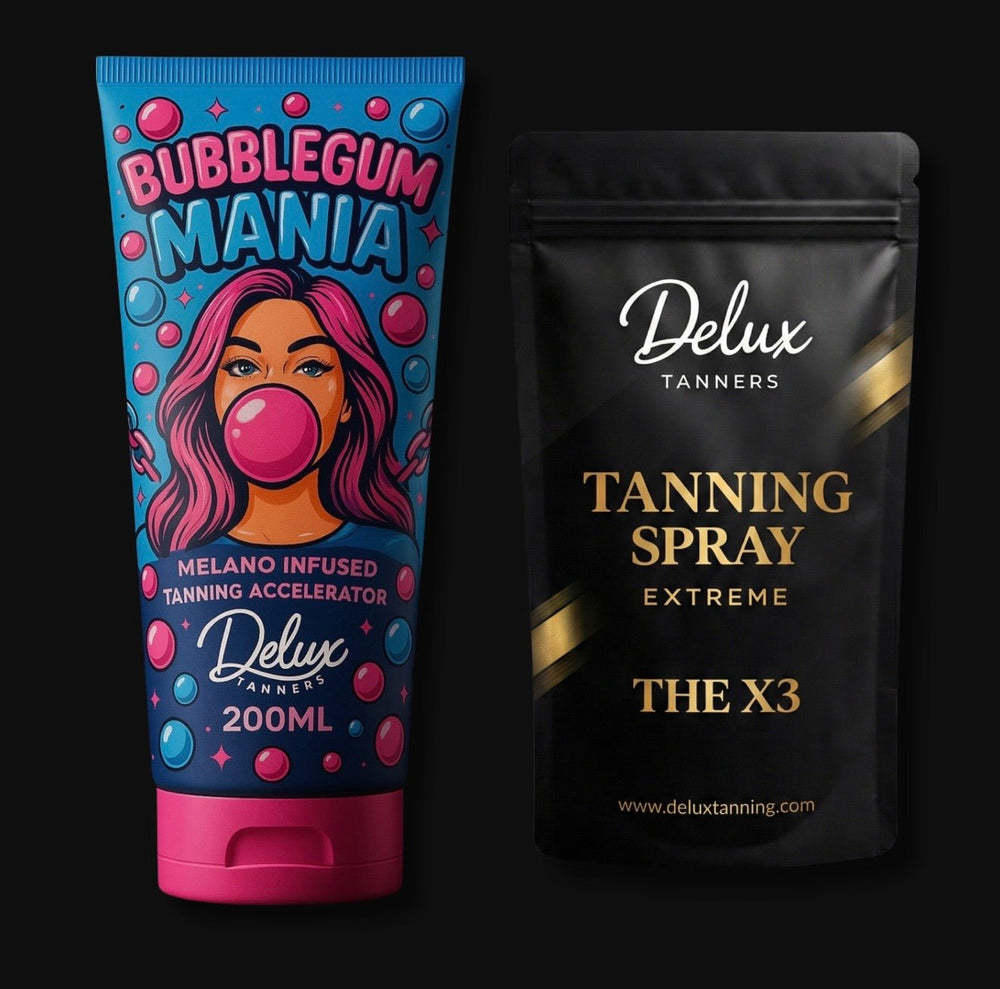 Bubblegum Mania X Tanning Spray - Delux Tanners