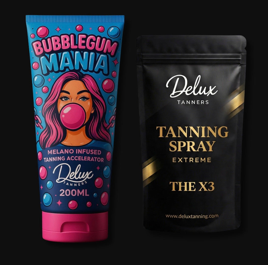 Bubblegum Mania X Tanning Spray - Delux Tanners