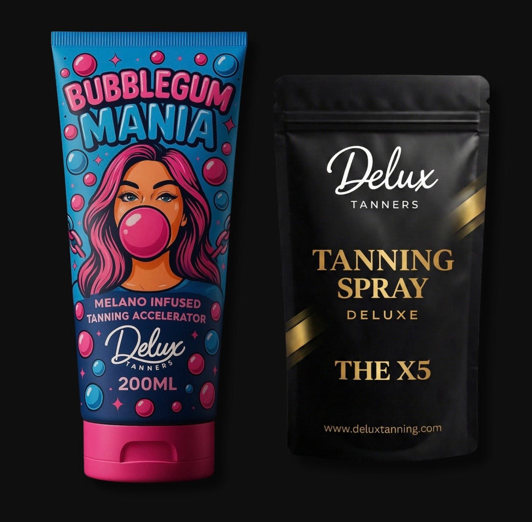 Bubblegum Mania X Tanning Spray - Delux Tanners