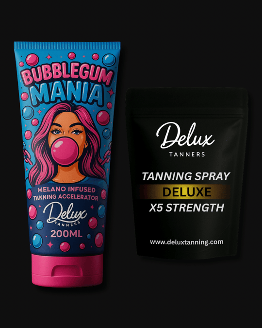 Bubblegum Mania X Tanning Spray - Delux Tanners