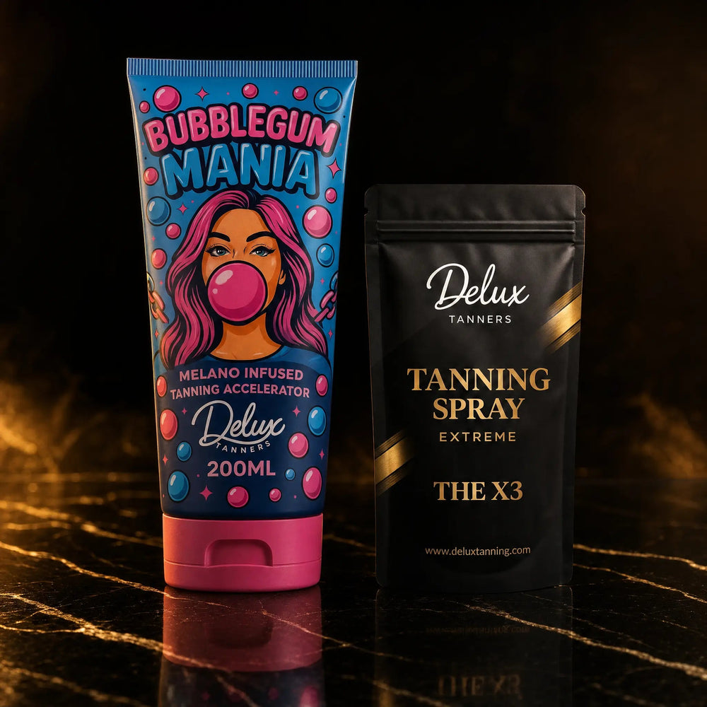 Bubblegum Mania X Tanning Spray - Delux Tanners