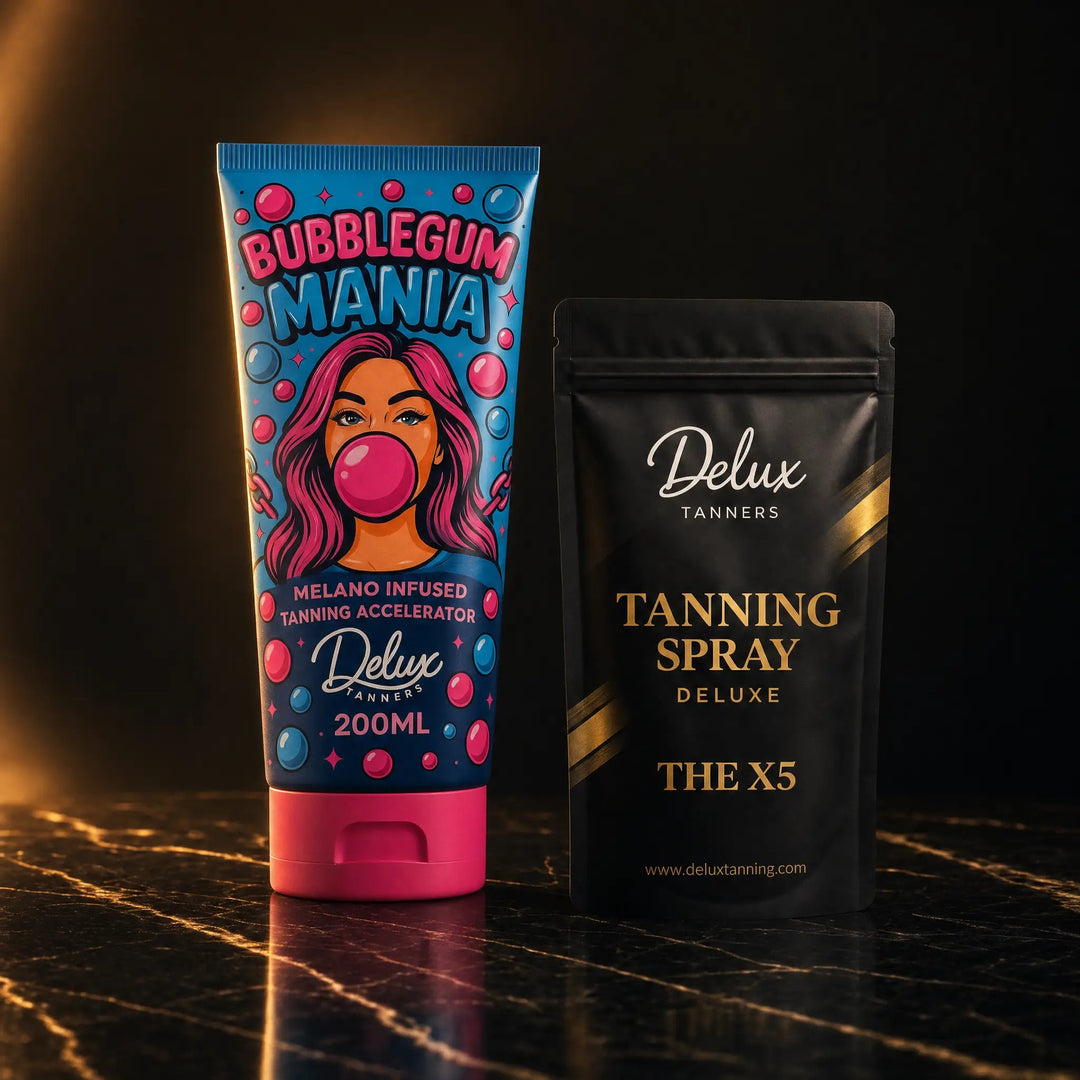 Bubblegum Mania X Tanning Spray - Delux Tanners