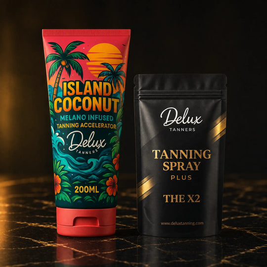 Coconut Island X Tanning Spray - Delux Tanners