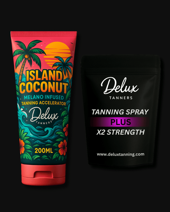 Coconut Island X Tanning Spray - Delux Tanners