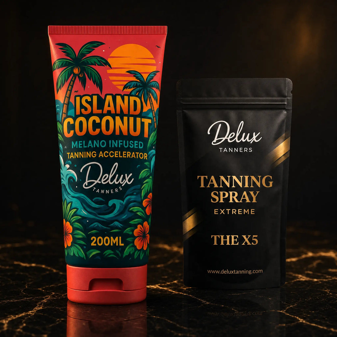 Coconut Island X Tanning Spray - Delux Tanners