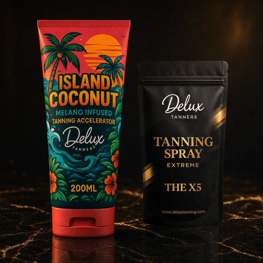 Coconut Island X Tanning Spray - Delux Tanners