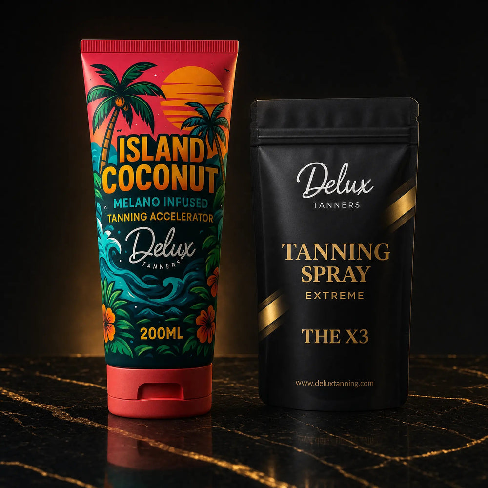 Coconut Island X Tanning Spray - Delux Tanners