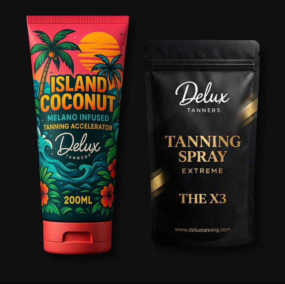 Coconut Island X Tanning Spray - Delux Tanners