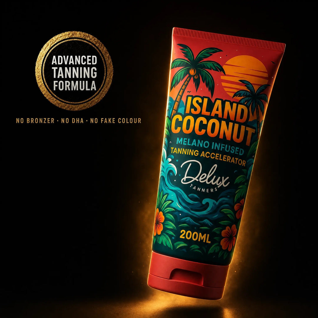 Island Coconut tan accelerator cream for sunbeds and sun