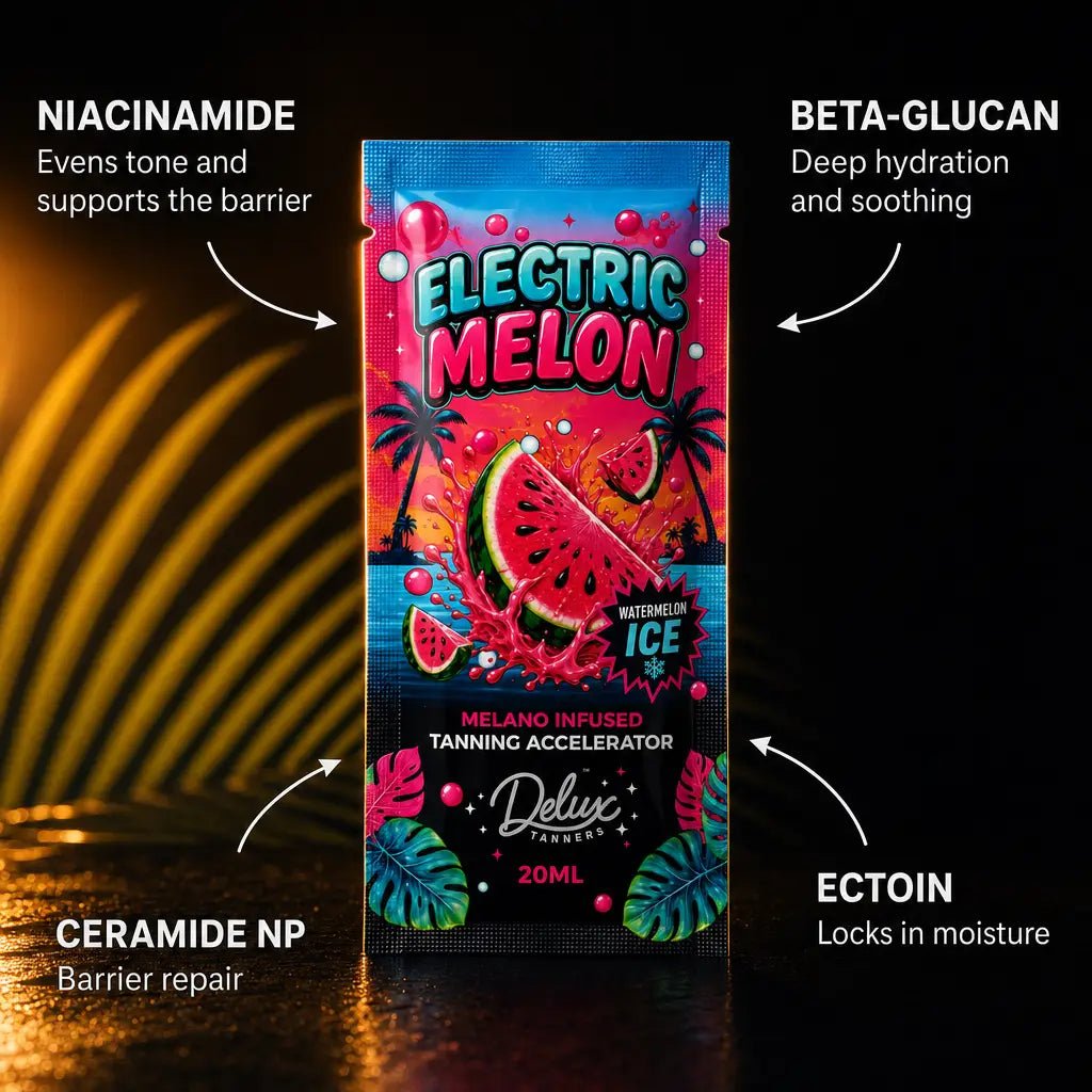 Electric Melon | Next-Gen Cream Sachet - Delux Tanners