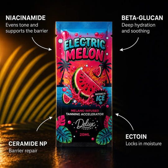 Electric Melon | Next-Gen Cream Sachet - Delux Tanners