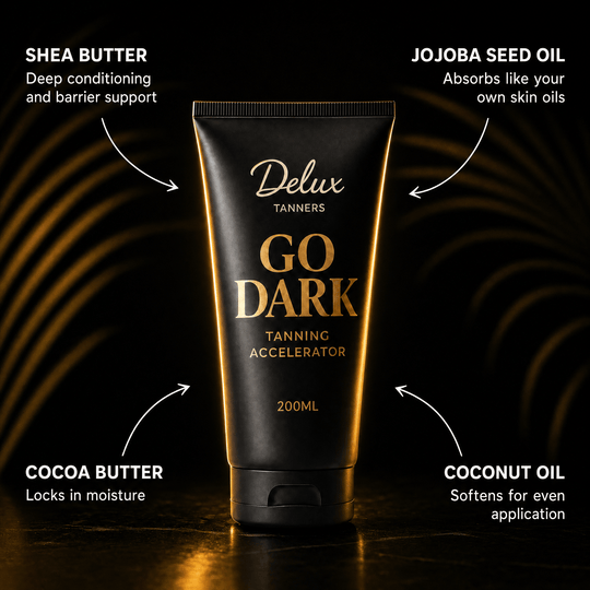Go Dark | Deep Conditioning Cream - Delux Tanners
