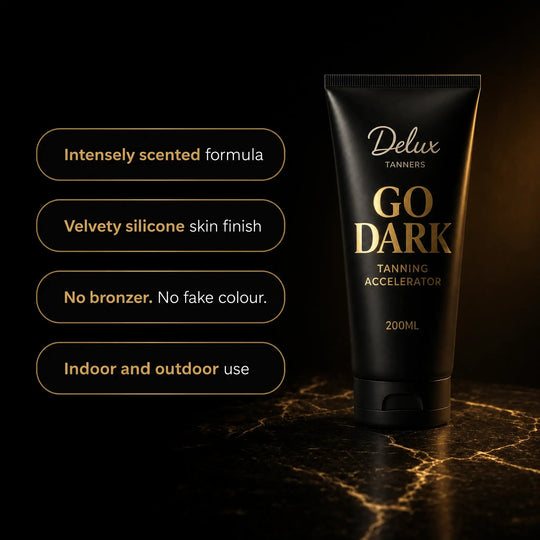 Go Dark deep conditioning cream by Delux Tanners