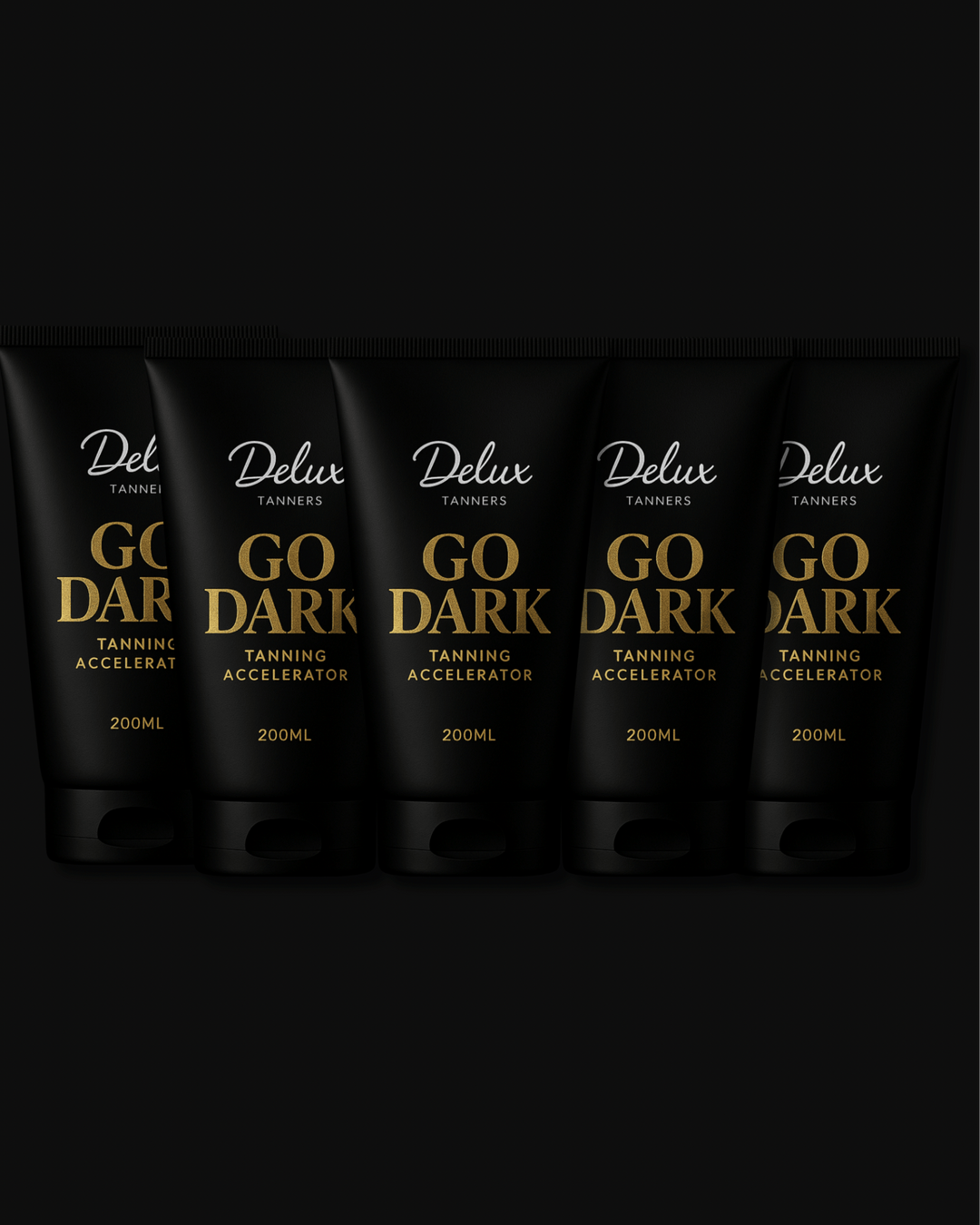 Go Dark Tanning Accelerator (X5 Bundle) - Delux Tanners