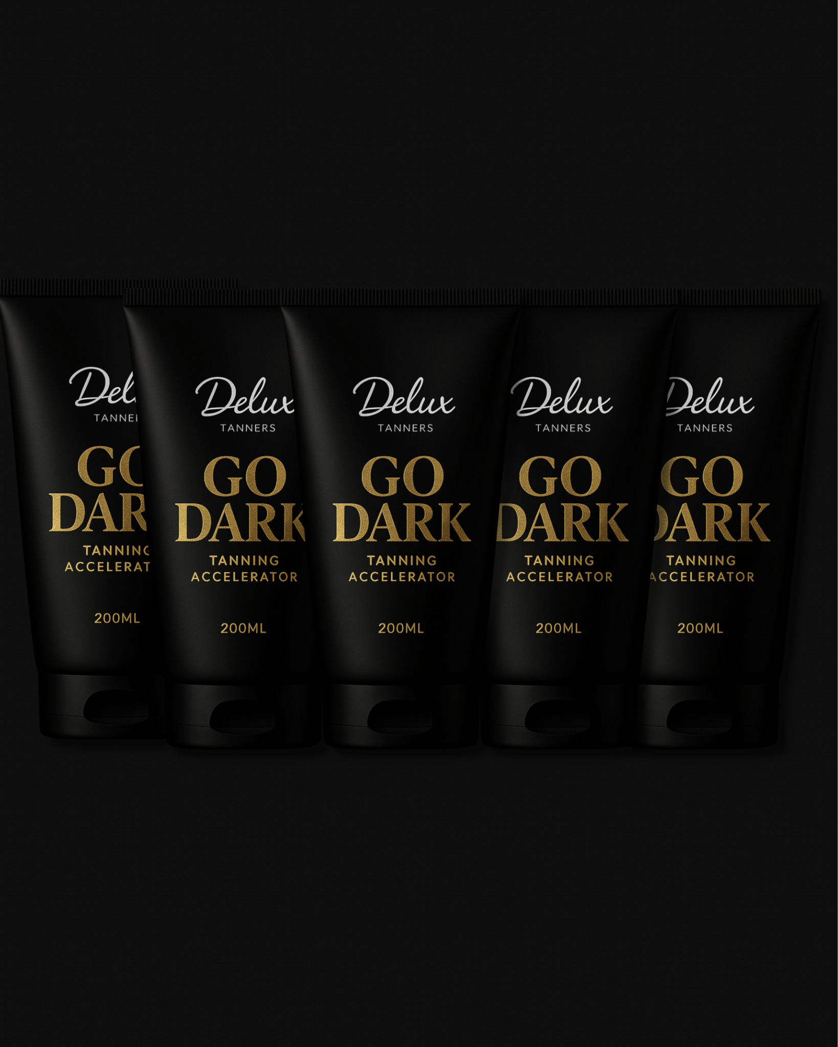 Go Dark Tanning Accelerator (X5 Bundle) - Delux Tanners