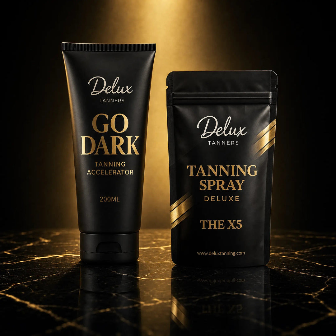 Go Dark X Tanning Spray - Delux Tanners
