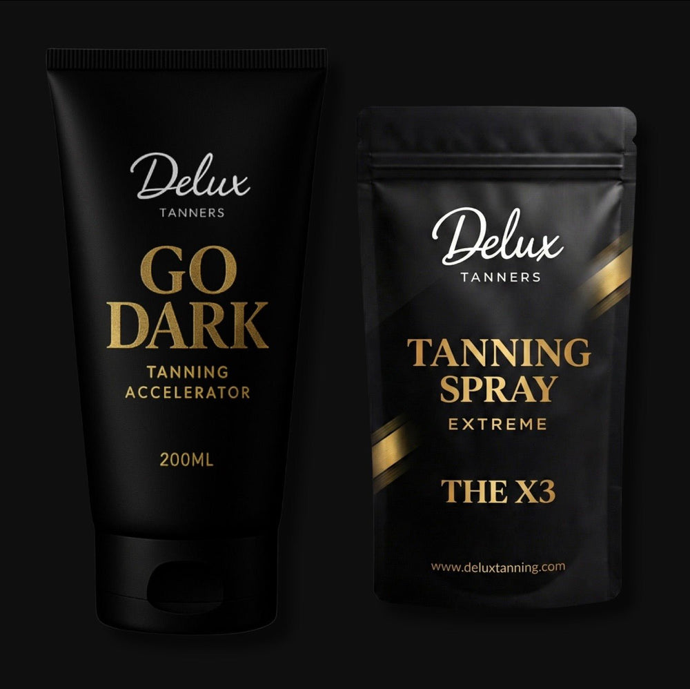 Go Dark X Tanning Spray - Delux Tanners