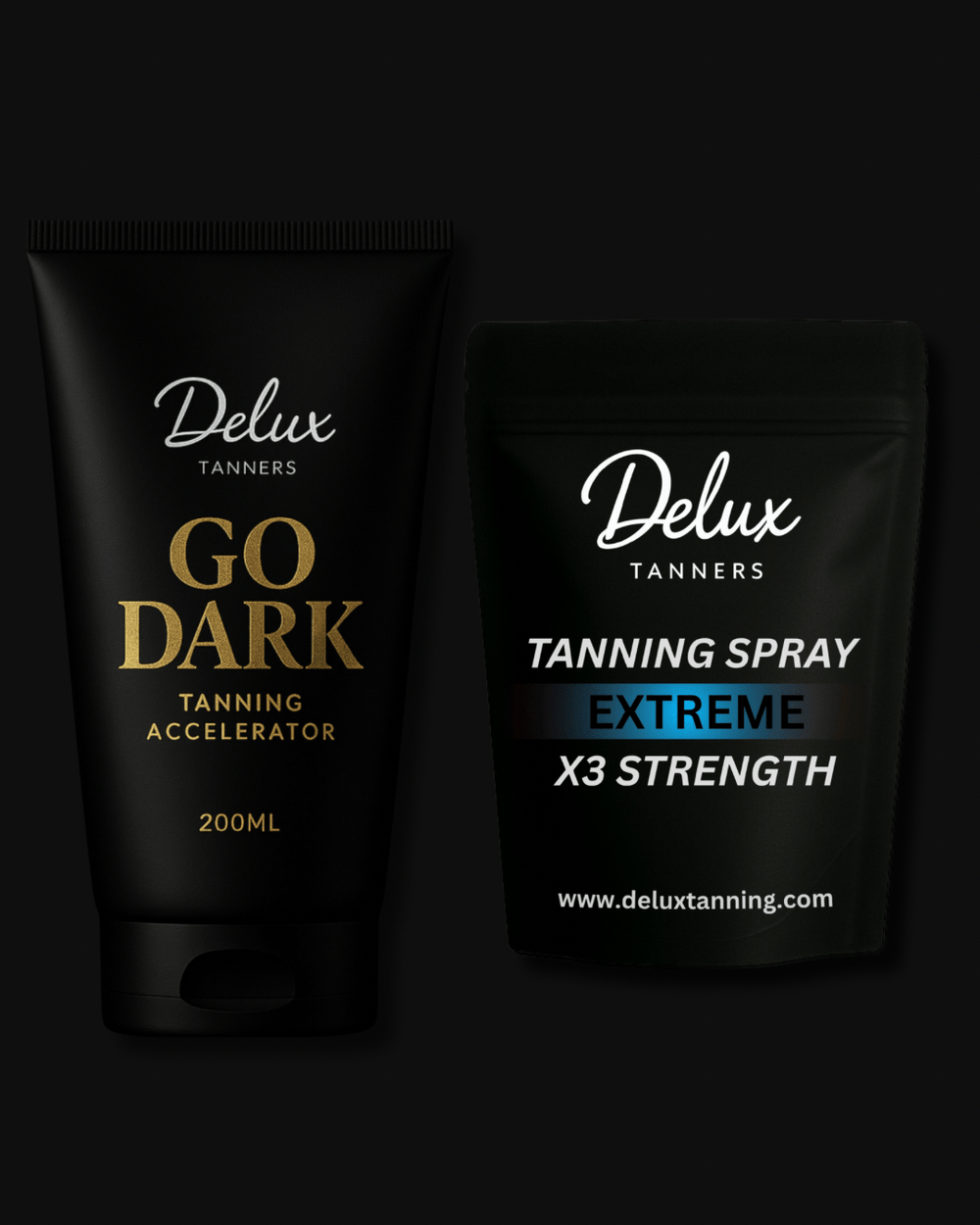 Go Dark X Tanning Spray - Delux Tanners