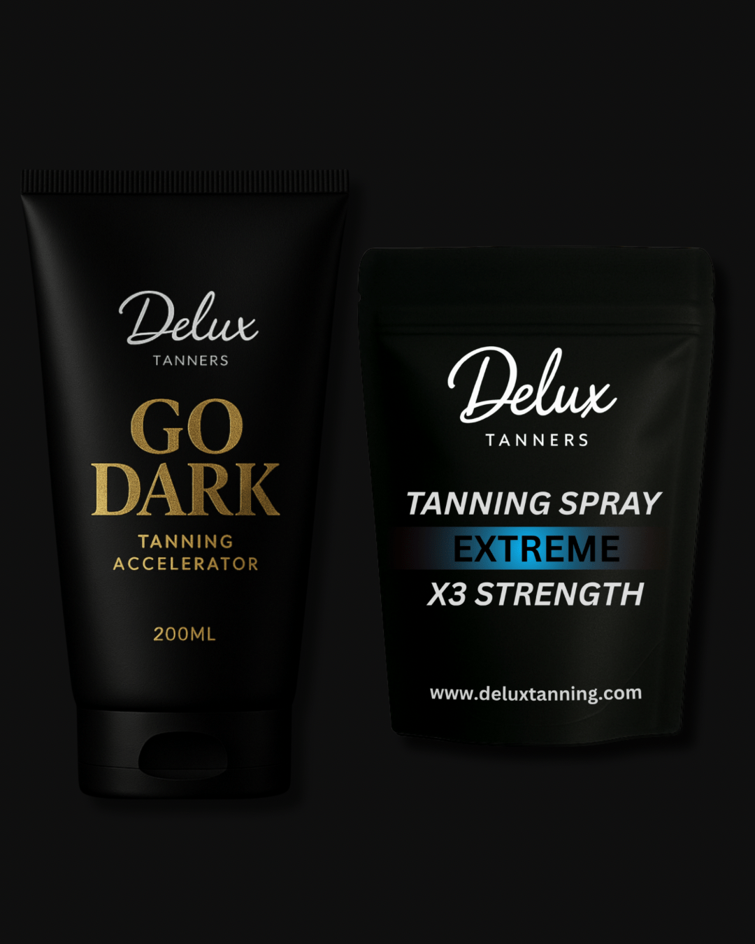 Go Dark X Tanning Spray - Delux Tanners