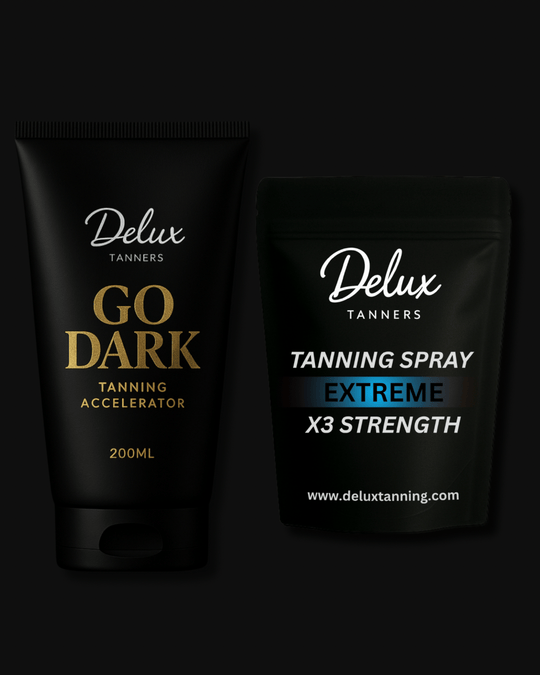 Go Dark X Tanning Spray - Delux Tanners