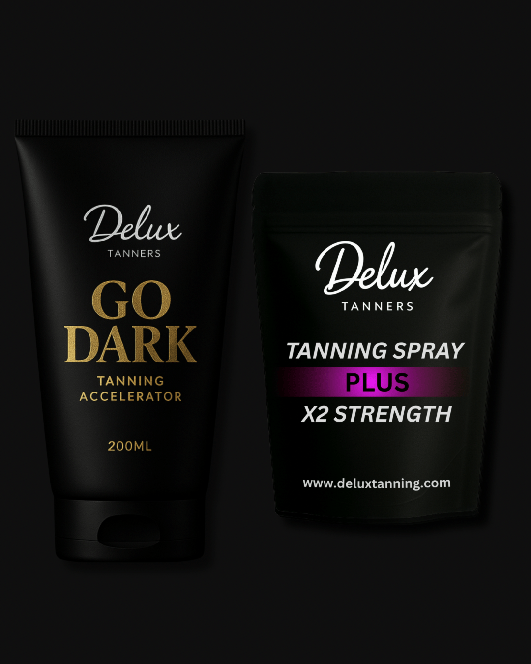Go Dark X Tanning Spray - Delux Tanners