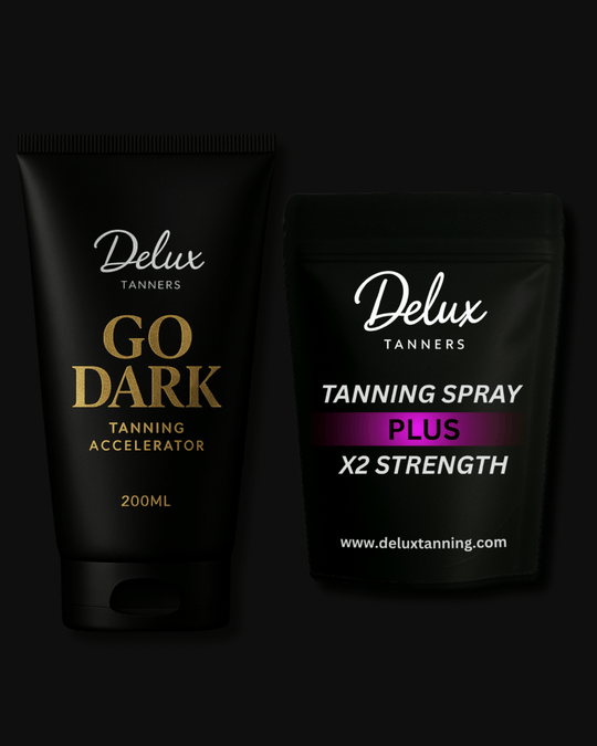 Go Dark X Tanning Spray - Delux Tanners
