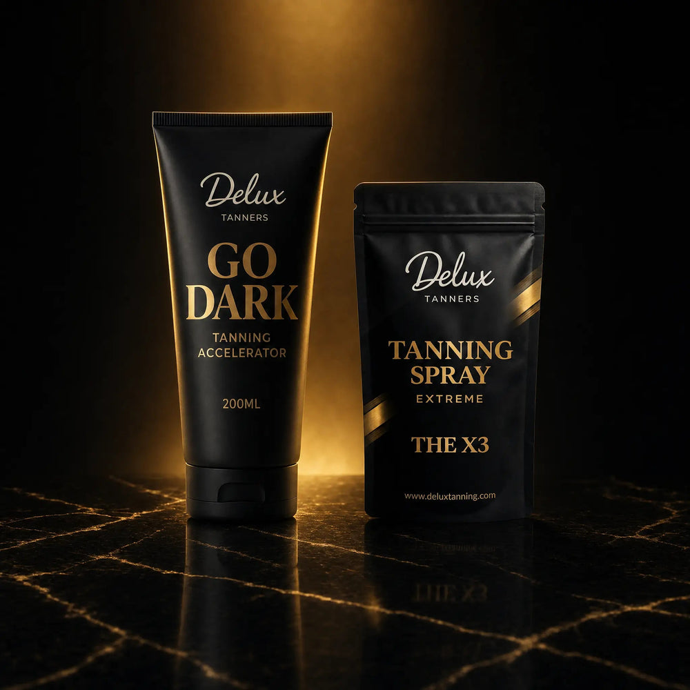 Go Dark X Tanning Spray - Delux Tanners