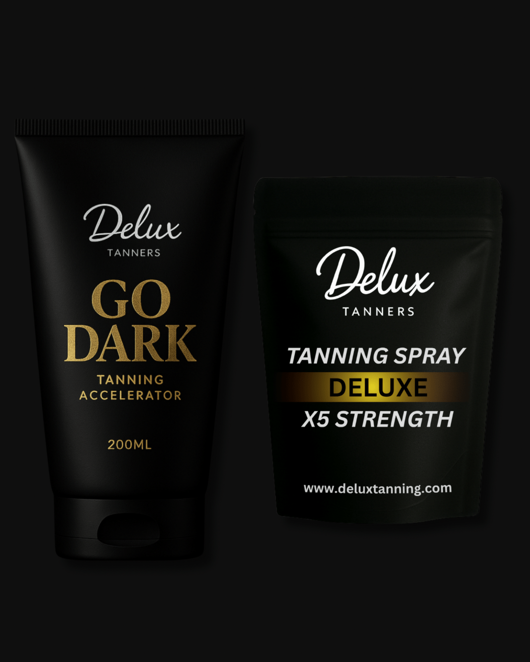 Go Dark X Tanning Spray - Delux Tanners