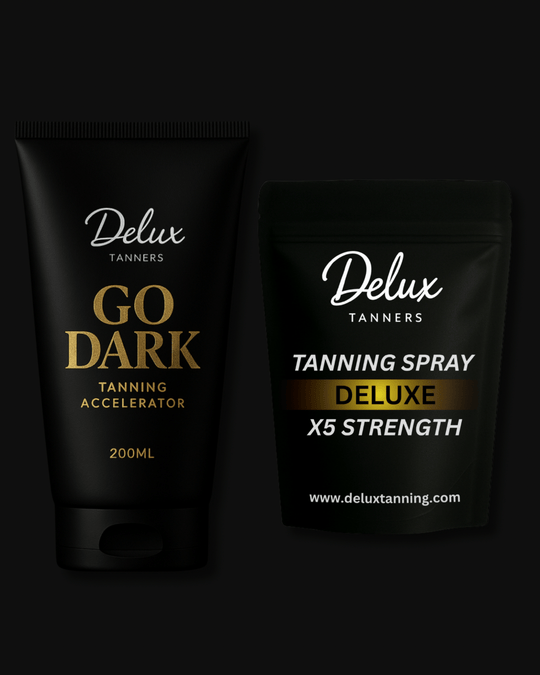 Go Dark X Tanning Spray - Delux Tanners