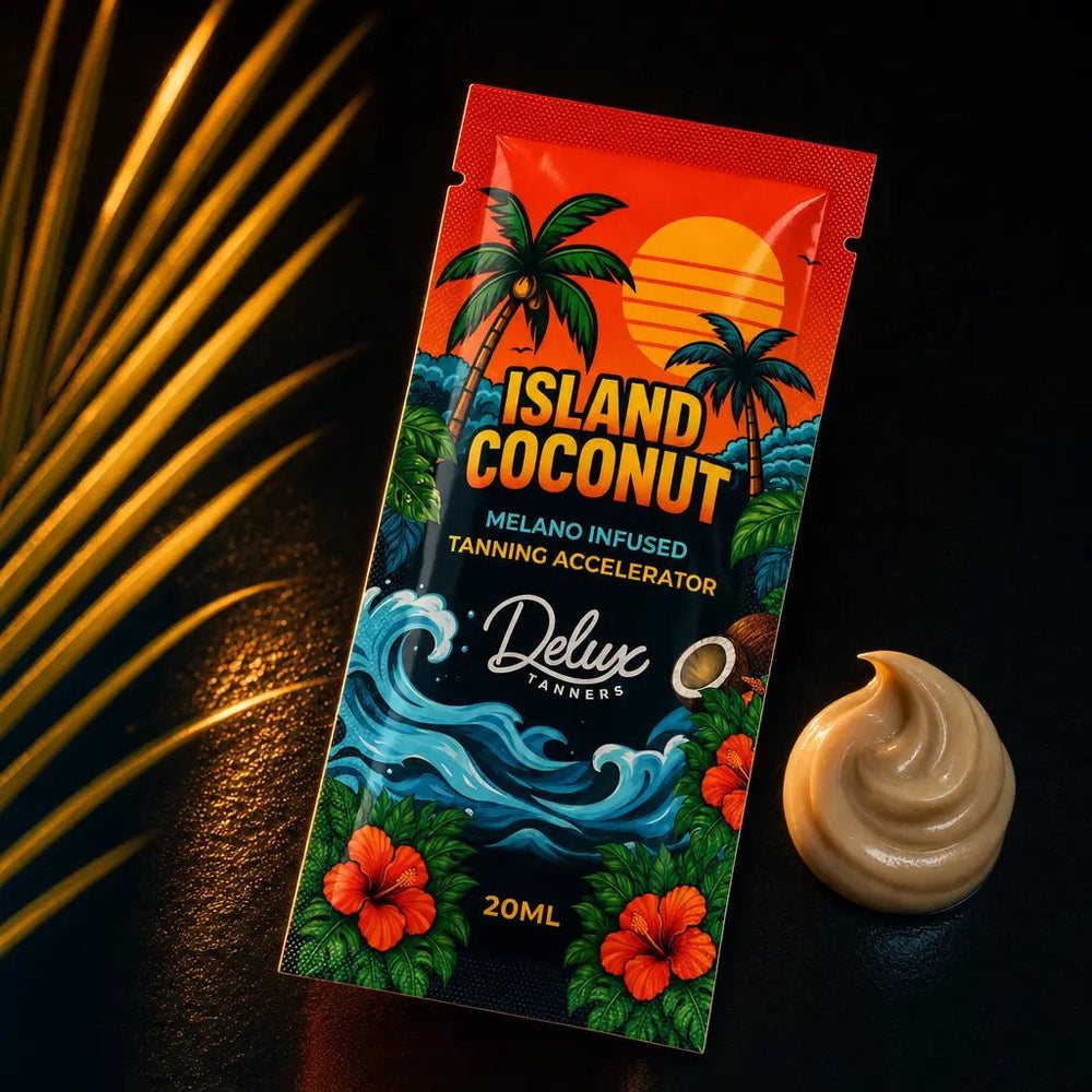 Island Coconut | Next-Gen Cream Sachet - Delux Tanners