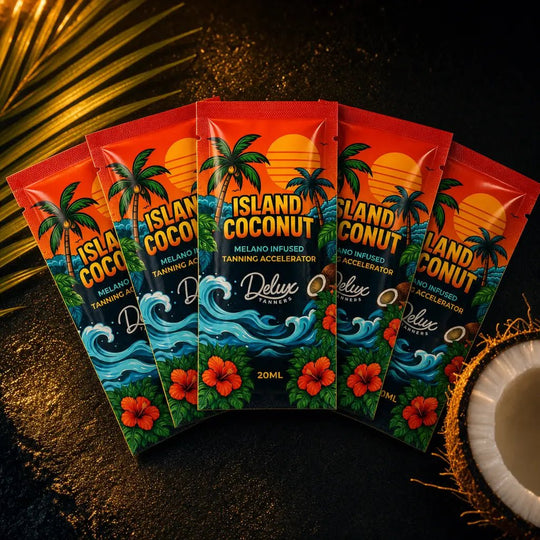 Island Coconut | Next-Gen Cream Sachet - Delux Tanners