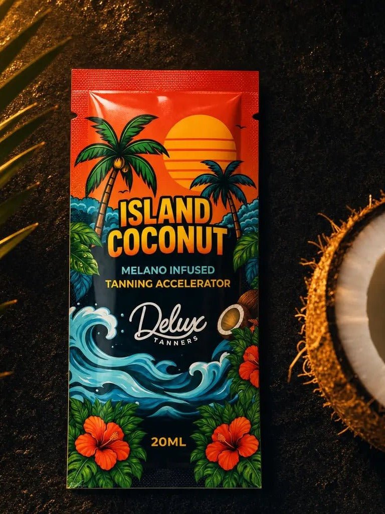 Island Coconut | Next-Gen Cream Sachet - Delux Tanners