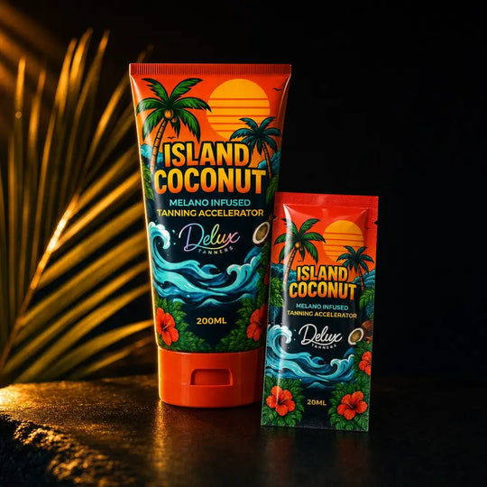 Island Coconut | Next-Gen Cream Sachet - Delux Tanners