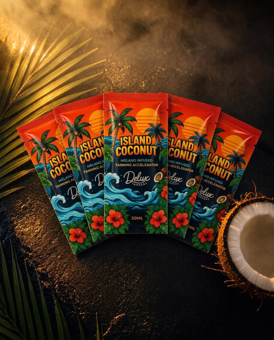 Island Coconut | Next-Gen Cream Sachet - Delux Tanners
