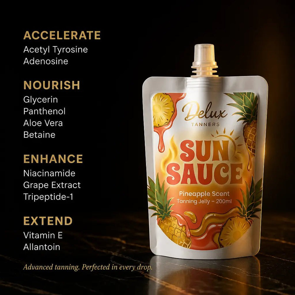 Sun Sauce tanning jelly with no DHA or bronzer