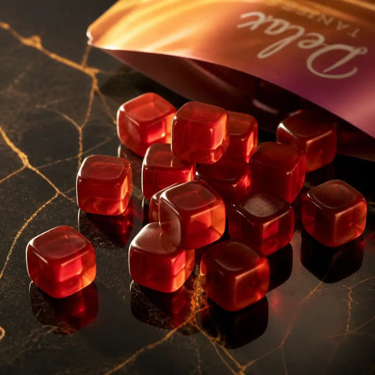 Delux Tanners tanning gummies glow support
