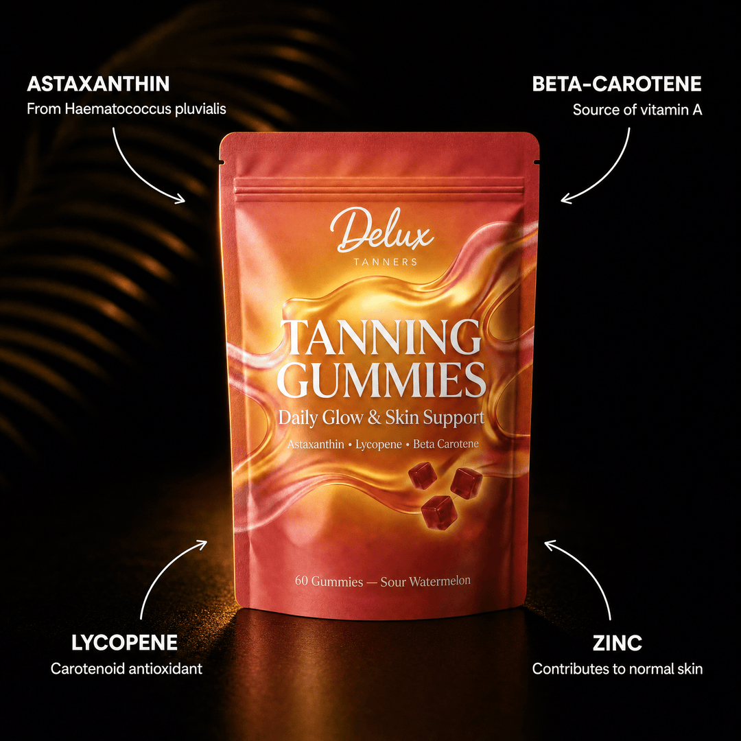 Tanning Gummies | Glow Support - Delux Tanners