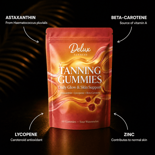 Tanning Gummies | Glow Support - Delux Tanners