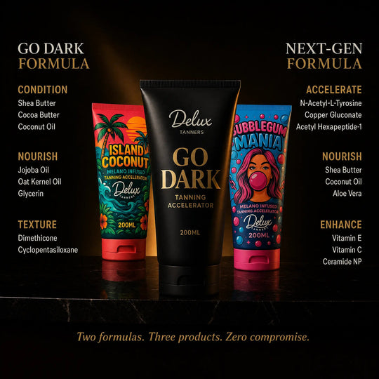 The X3 System cream bundle for a deeper tan