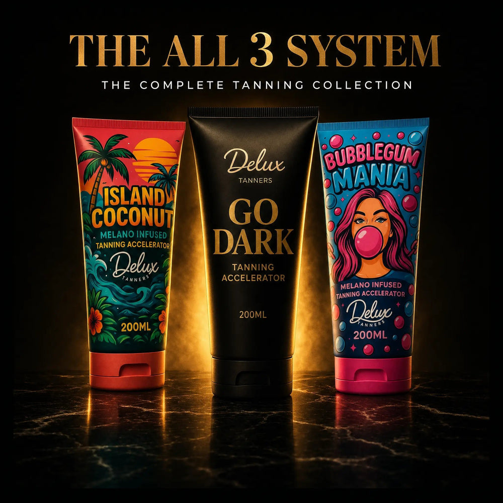 X3 System three cream tanning bundle, Delux Tanners