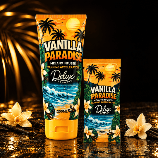 Vanilla Paradise | Next-Gen Cream Sachet - Delux Tanners