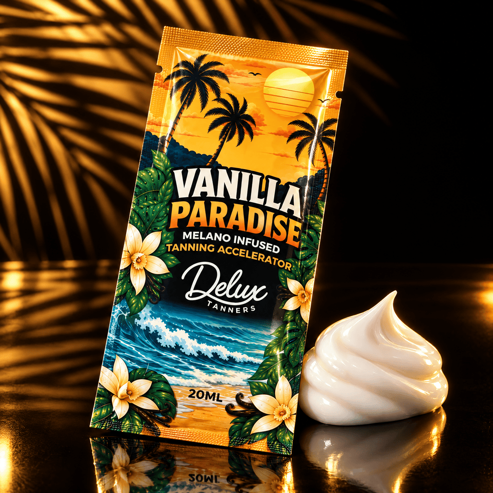 Vanilla Paradise | Next-Gen Cream Sachet - Delux Tanners