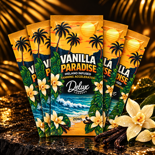 Vanilla Paradise | Next-Gen Cream Sachet - Delux Tanners